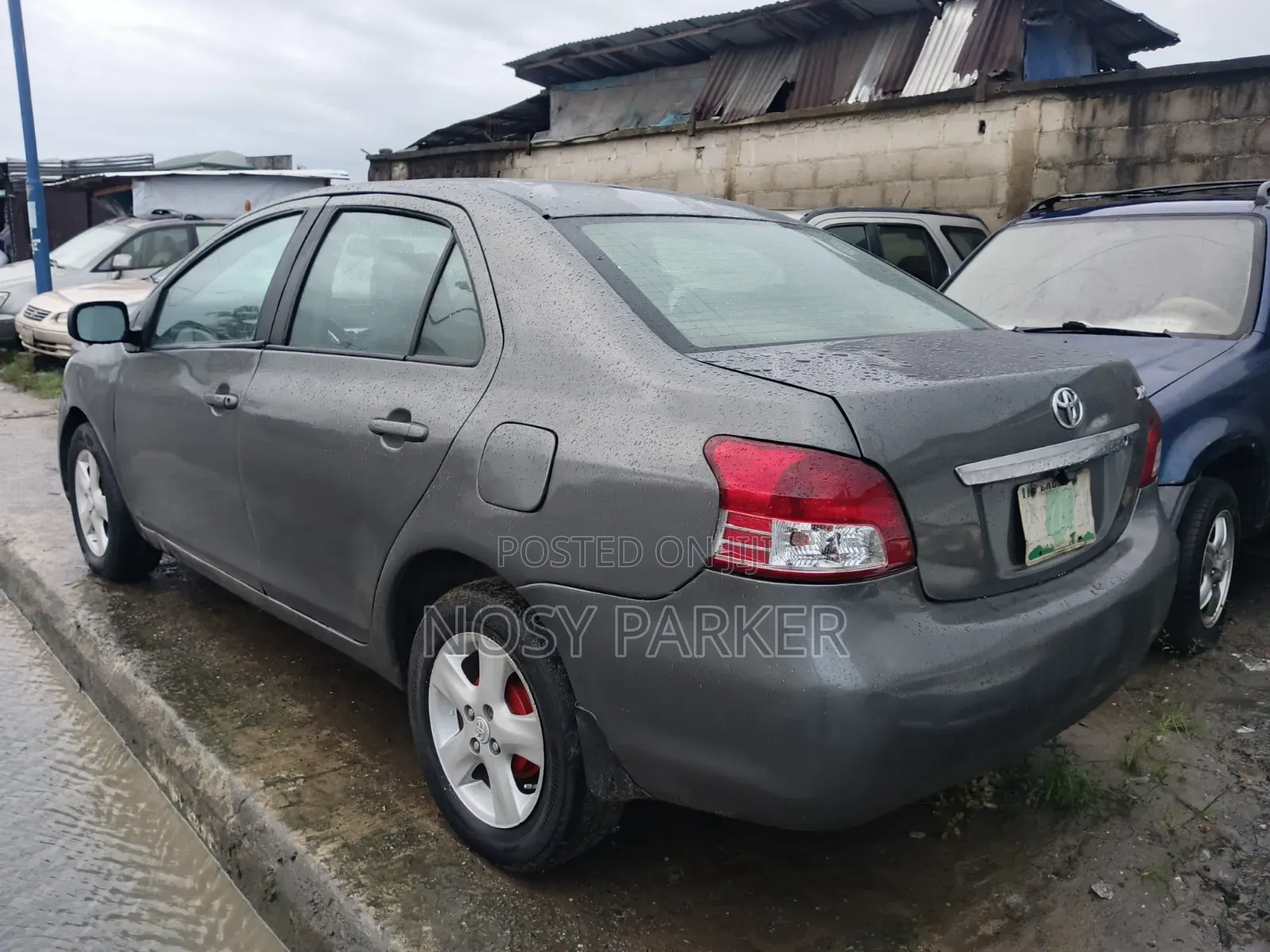 Toyota Yaris 2008 Gray