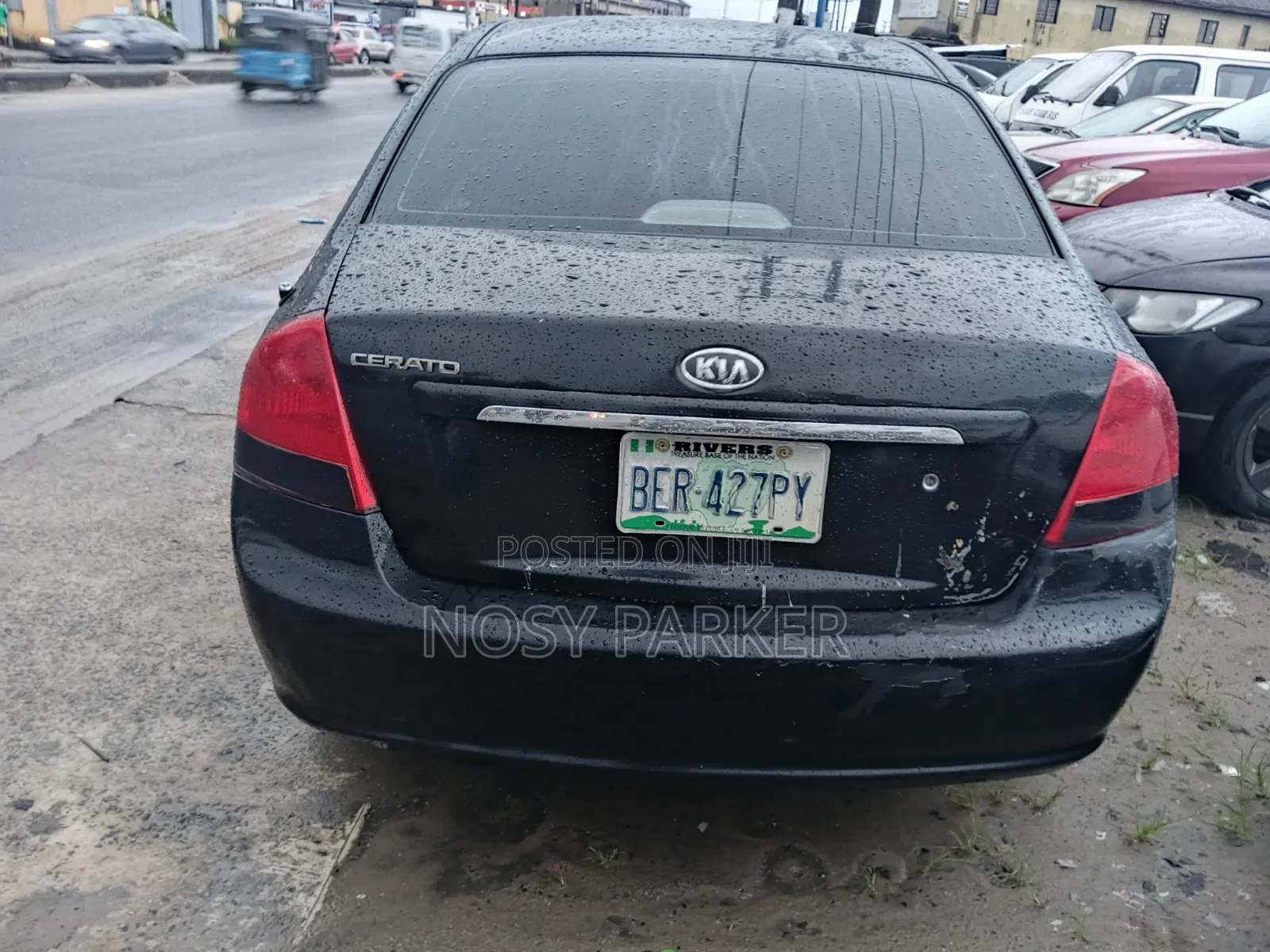 Kia Cerato 2008 Black