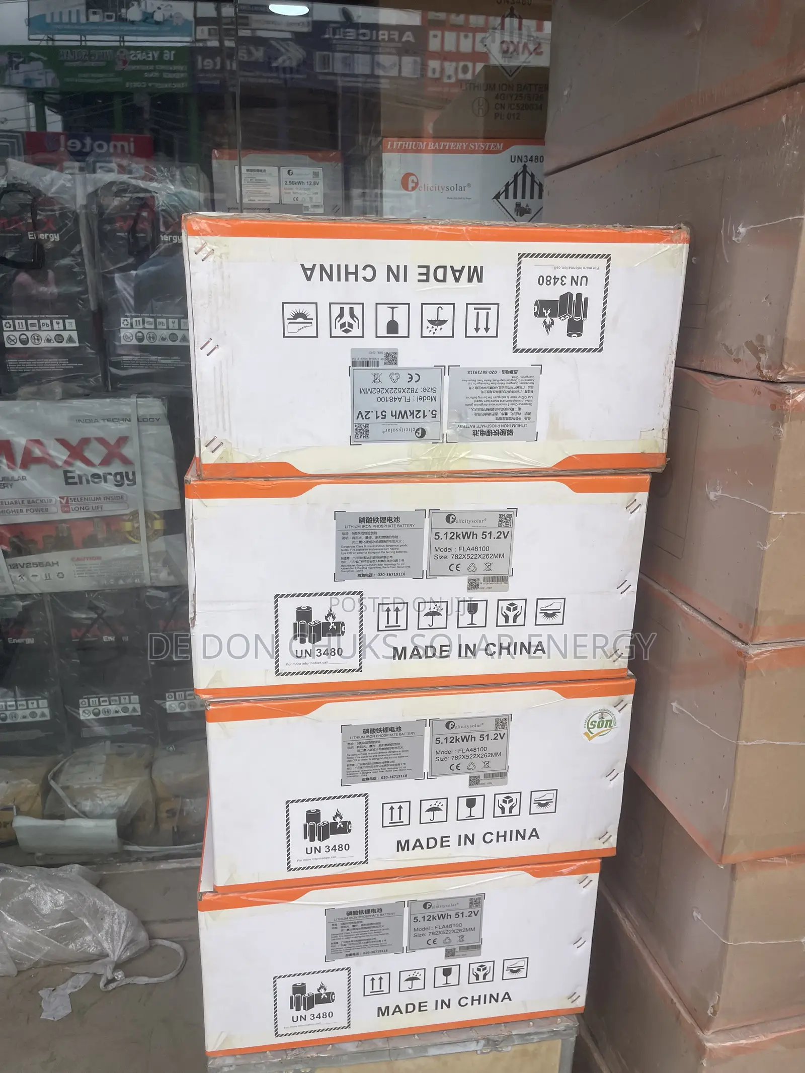 5kwh 51.2v Felicity Lithium Battery