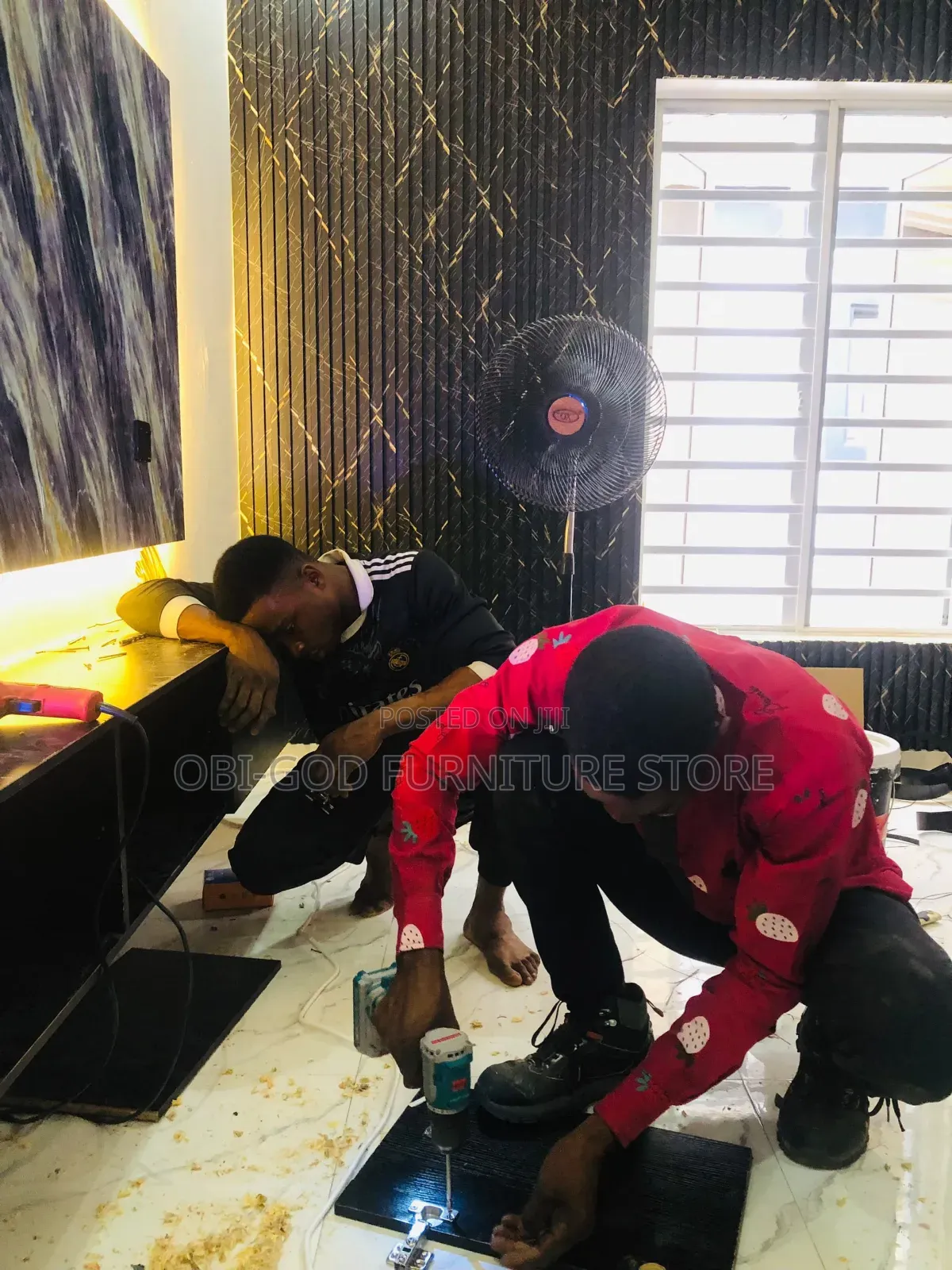 Fluted Panel Installation