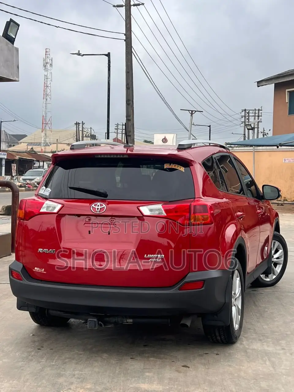 Toyota RAV4 Limited 4dr SUV AWD (2.5L 4cyl 6A) 2014 Red