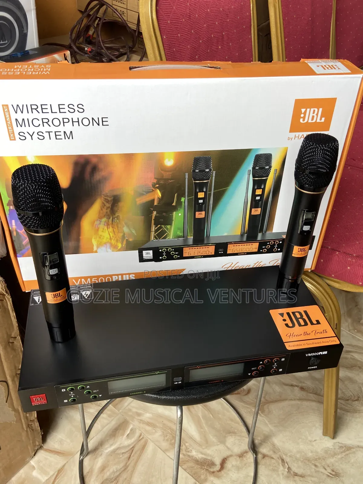 The Best Quality JBL VM500 Plus Wireless Microphone With Long Distance