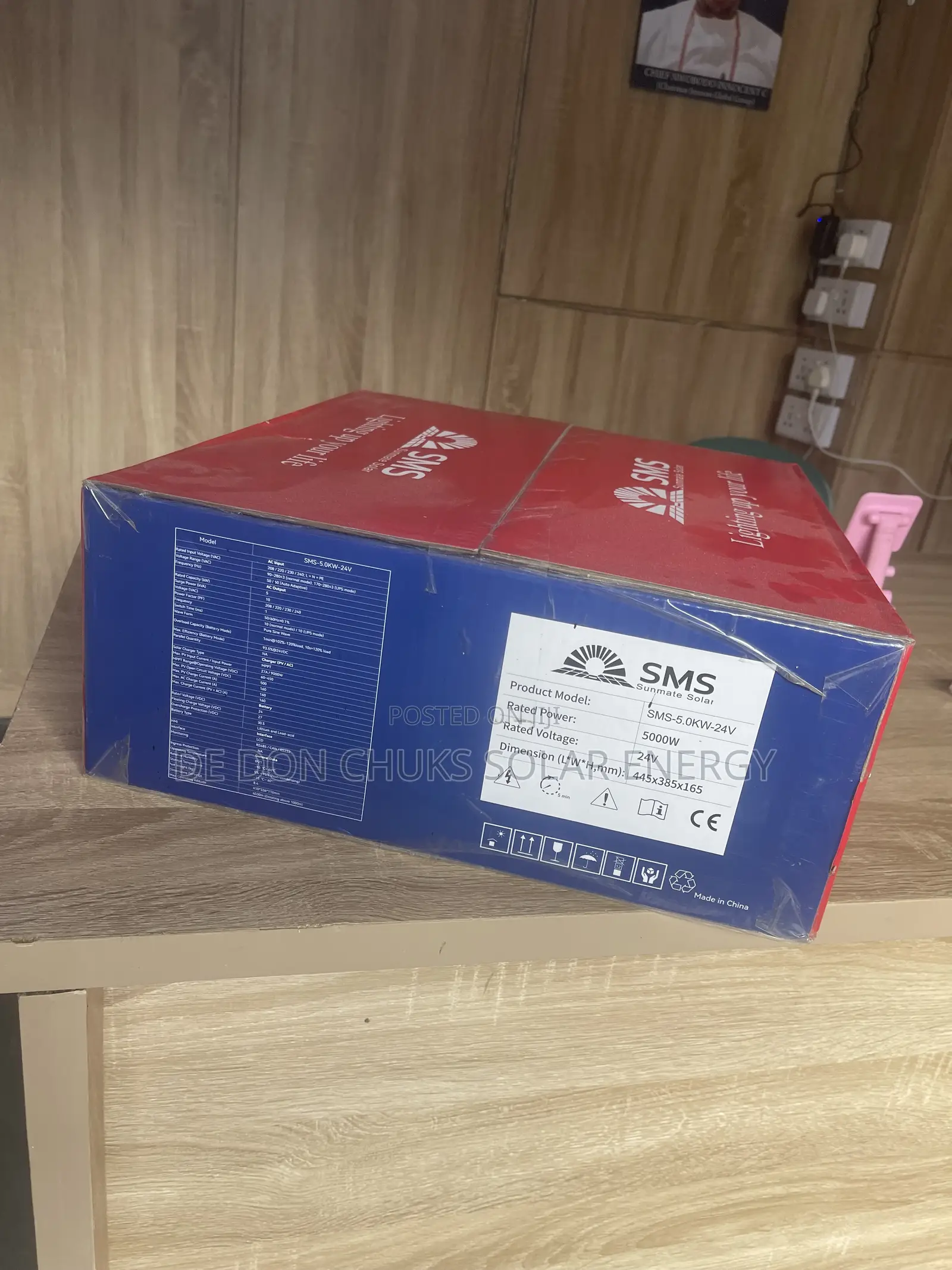 5kva 24v SMS Hybrid Inverter