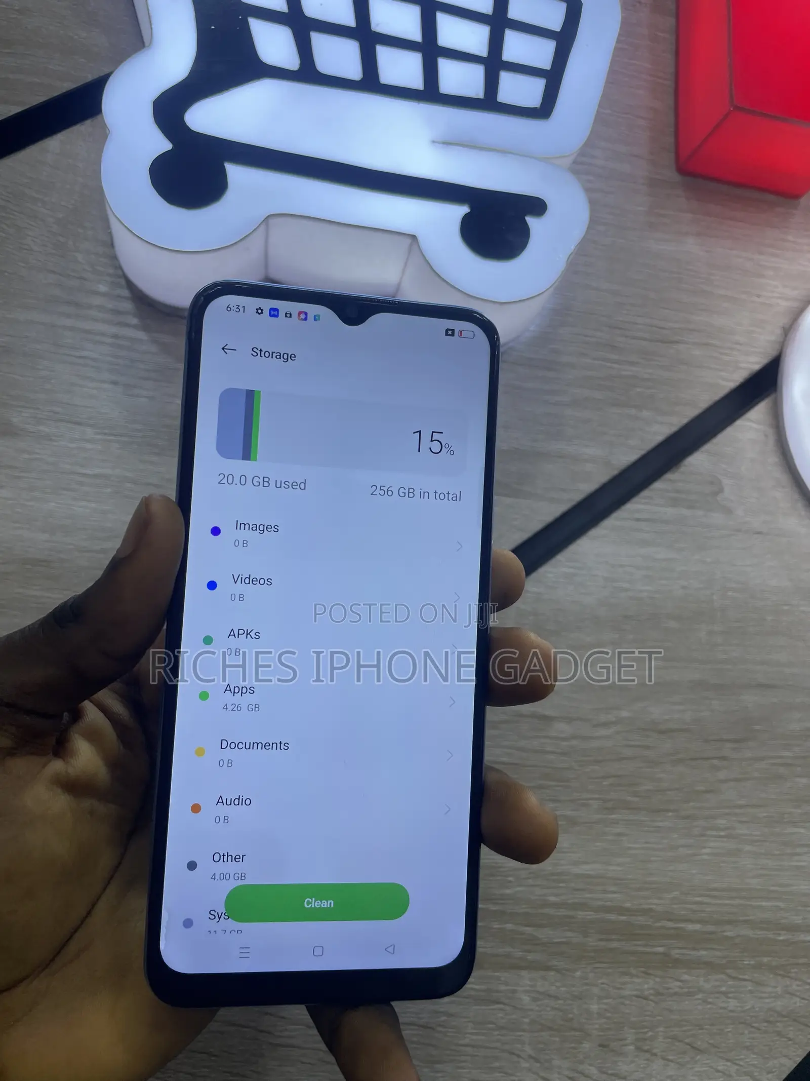 Oppo A56 5G 256 GB Blue