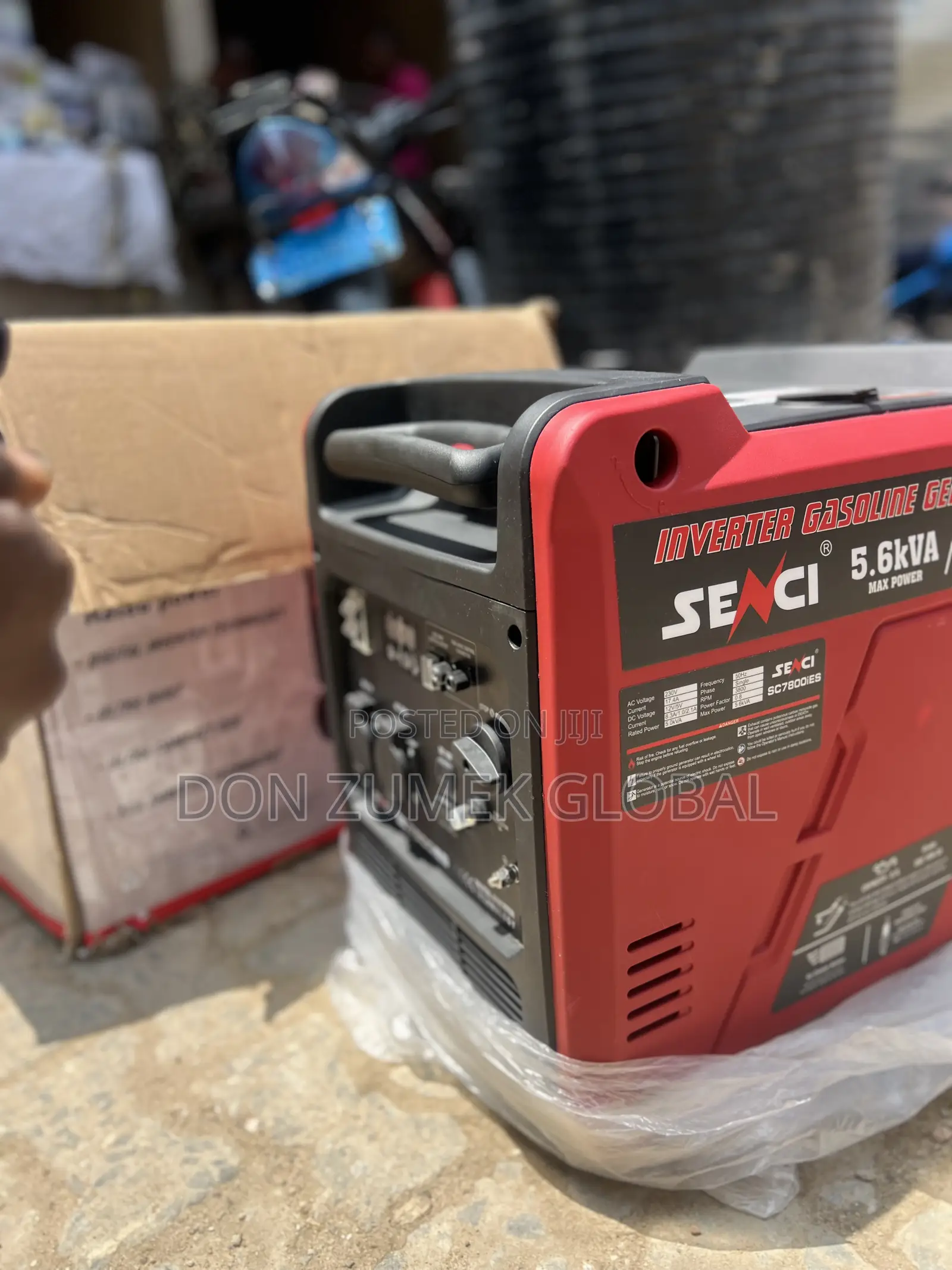 SENCI SC7800iES 5.6KVA Inverter Generator