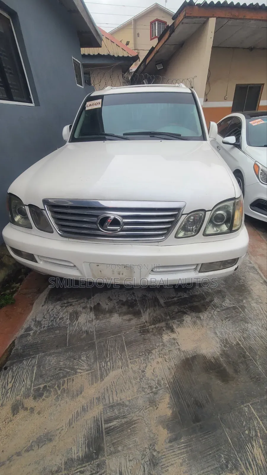 Lexus LX 470 Sport Utility 2006 White