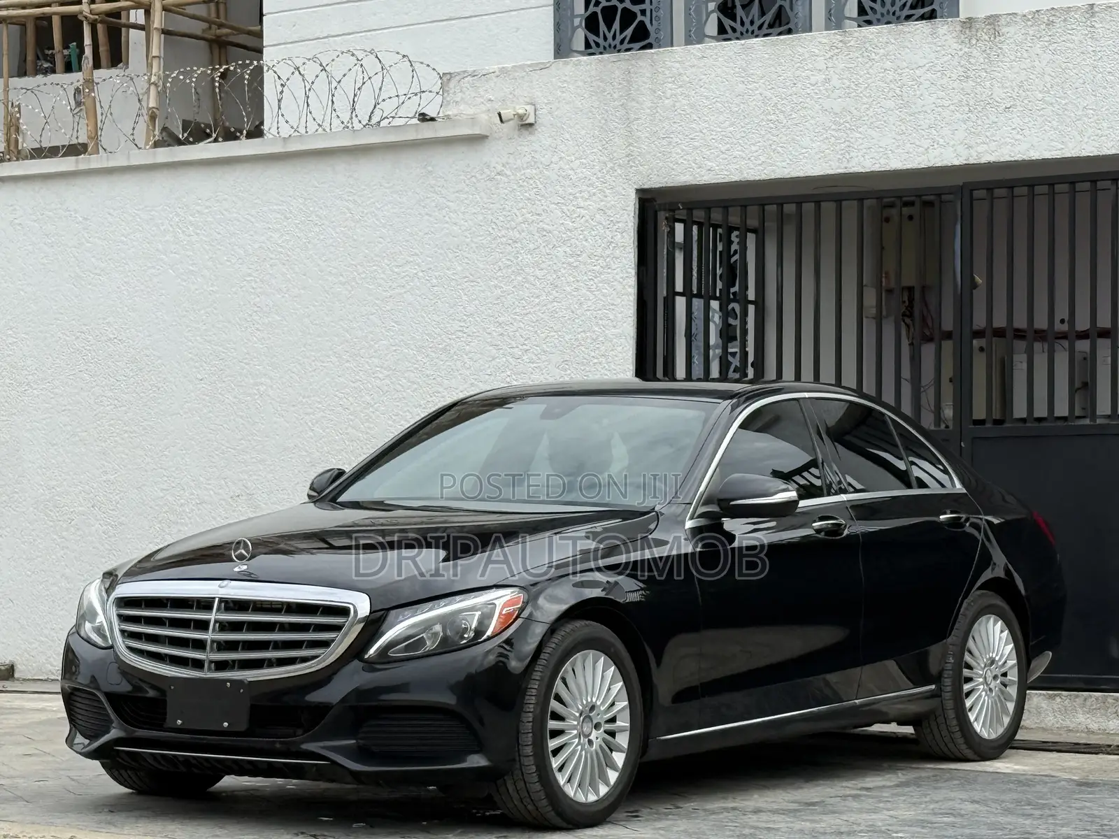 Mercedes-Benz C300 Luxury 4Matic Sedan AWD (2.0L 4cyl 7A) 2016 Black