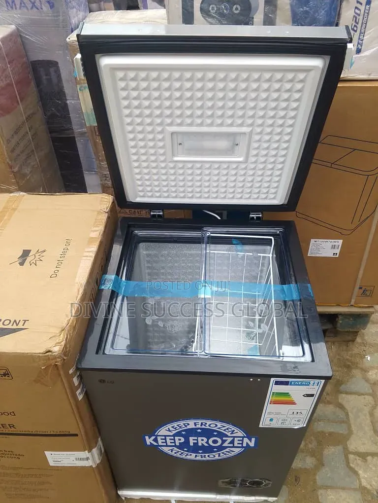 LG Chest Freezer With Inner Light and Sliding Glass