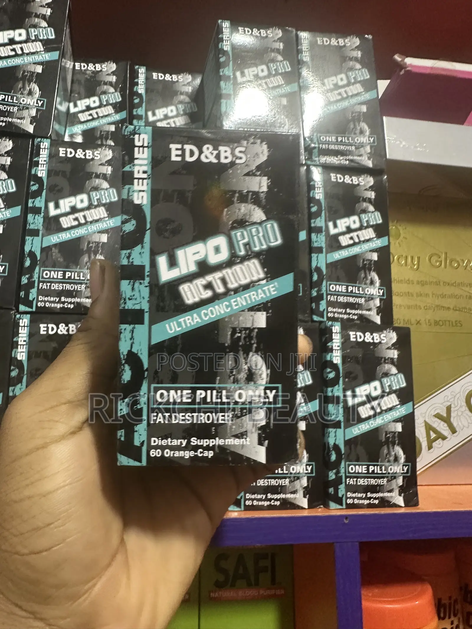 Lipo Pro Action Orange Cap