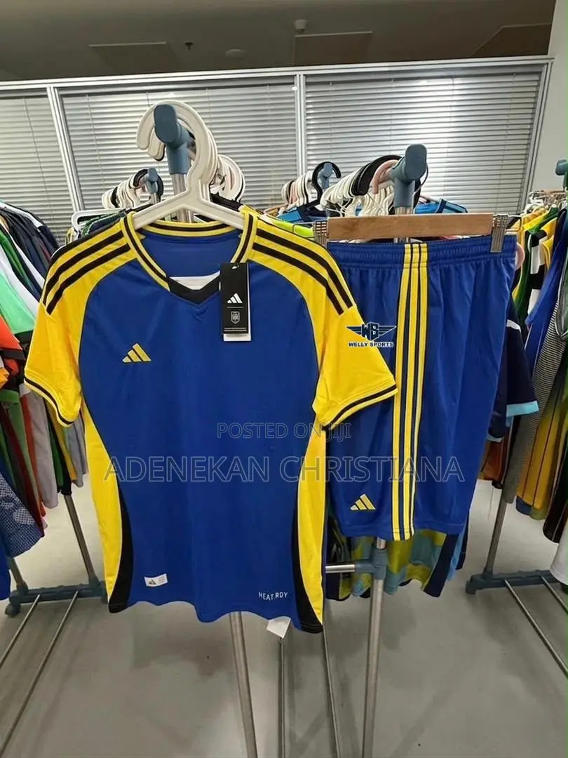 Different Plain Football Jersey Set - Training Kit (Jersey + Shorts)