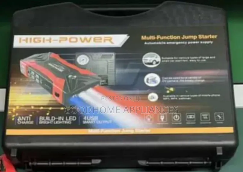 Car Jump Starter With Pump.