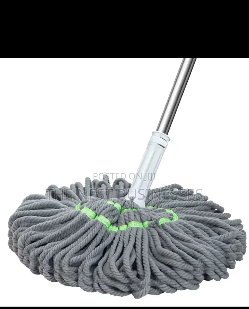 Self Squeeze Mop With Collapsible Bucket