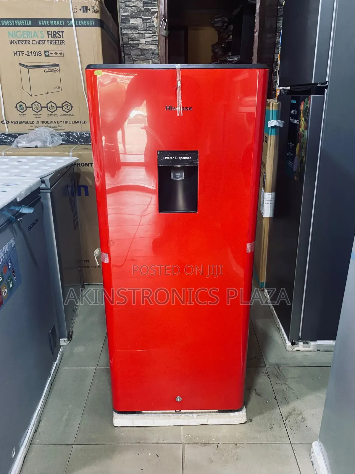 Hisense 230 Refrigerator RED