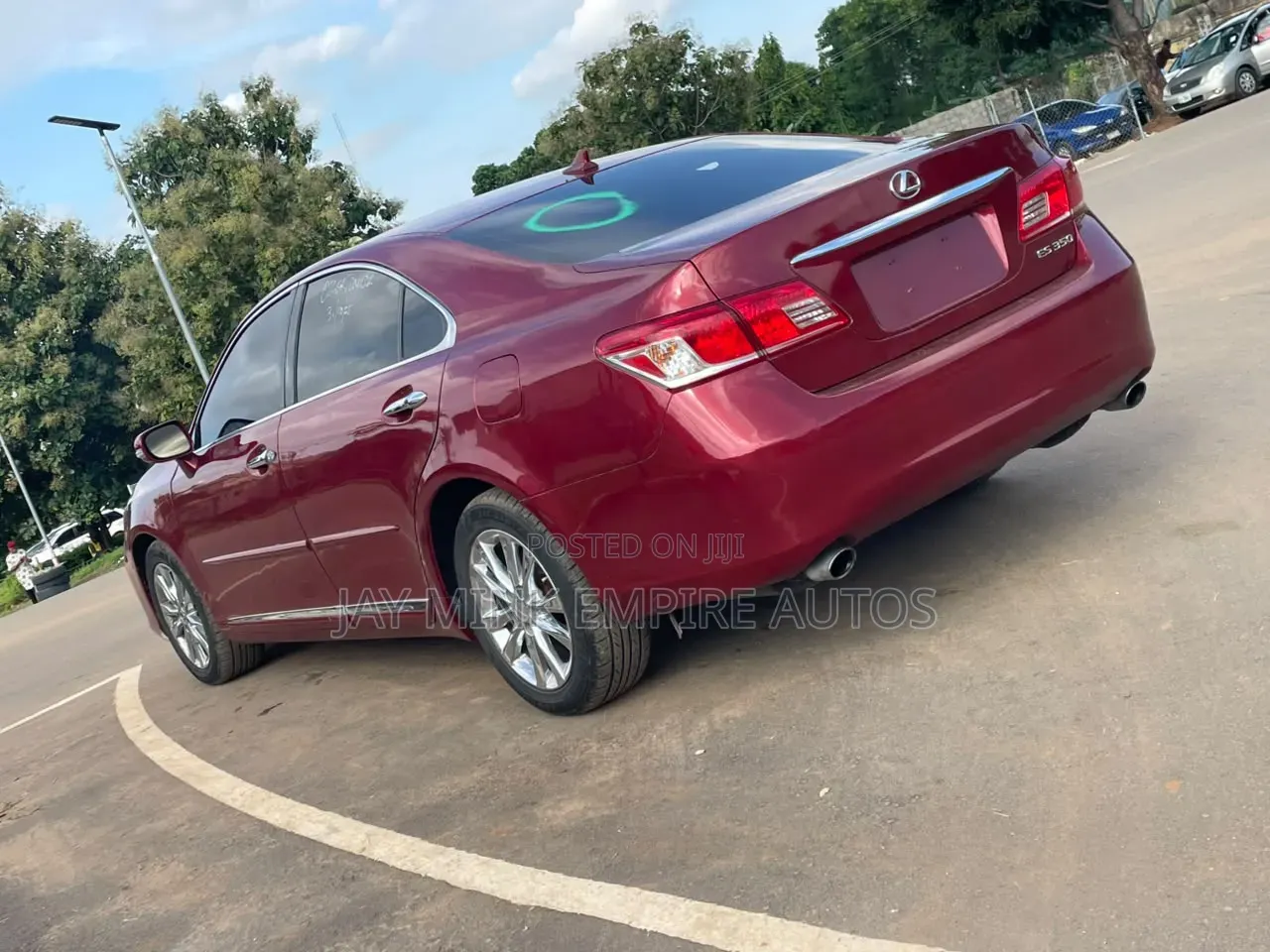 Lexus ES 350 2011 Red
