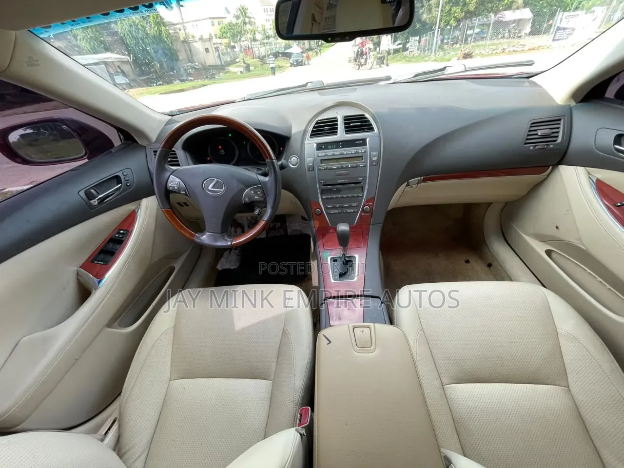 Lexus ES 350 2011 Red