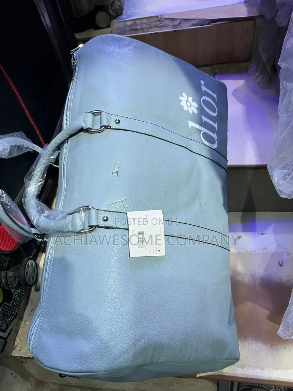Leather Duffle Bag