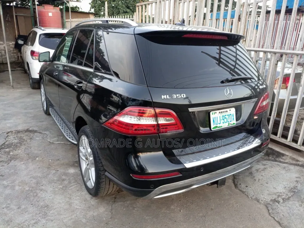 Mercedes-Benz M Class 2014 Red