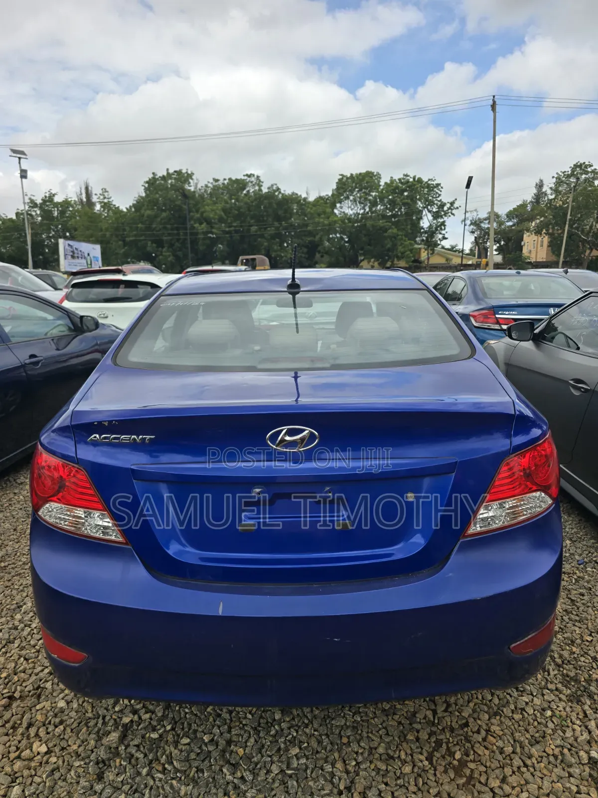 Hyundai Accent 2015 Blue