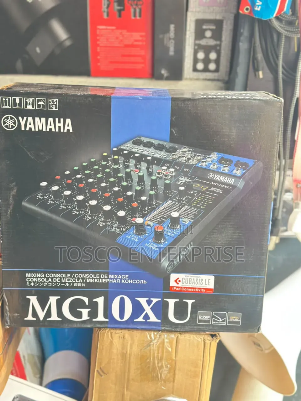 Yamaha MG10XU 10-Channel Professional Audio Mixer With USB Effects