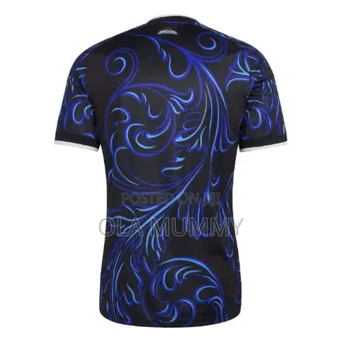 Argentina 2026 World Cup Away Jersey - Blue Black Design