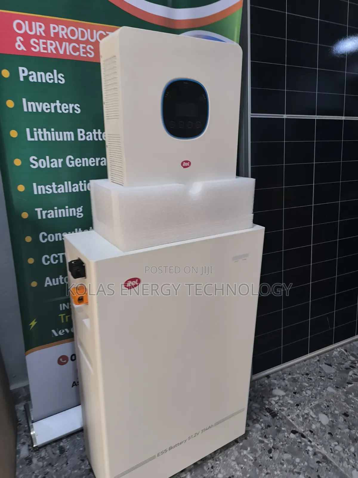 Itel 16kwh Lithium Battery + 6kw Inverter Solar System