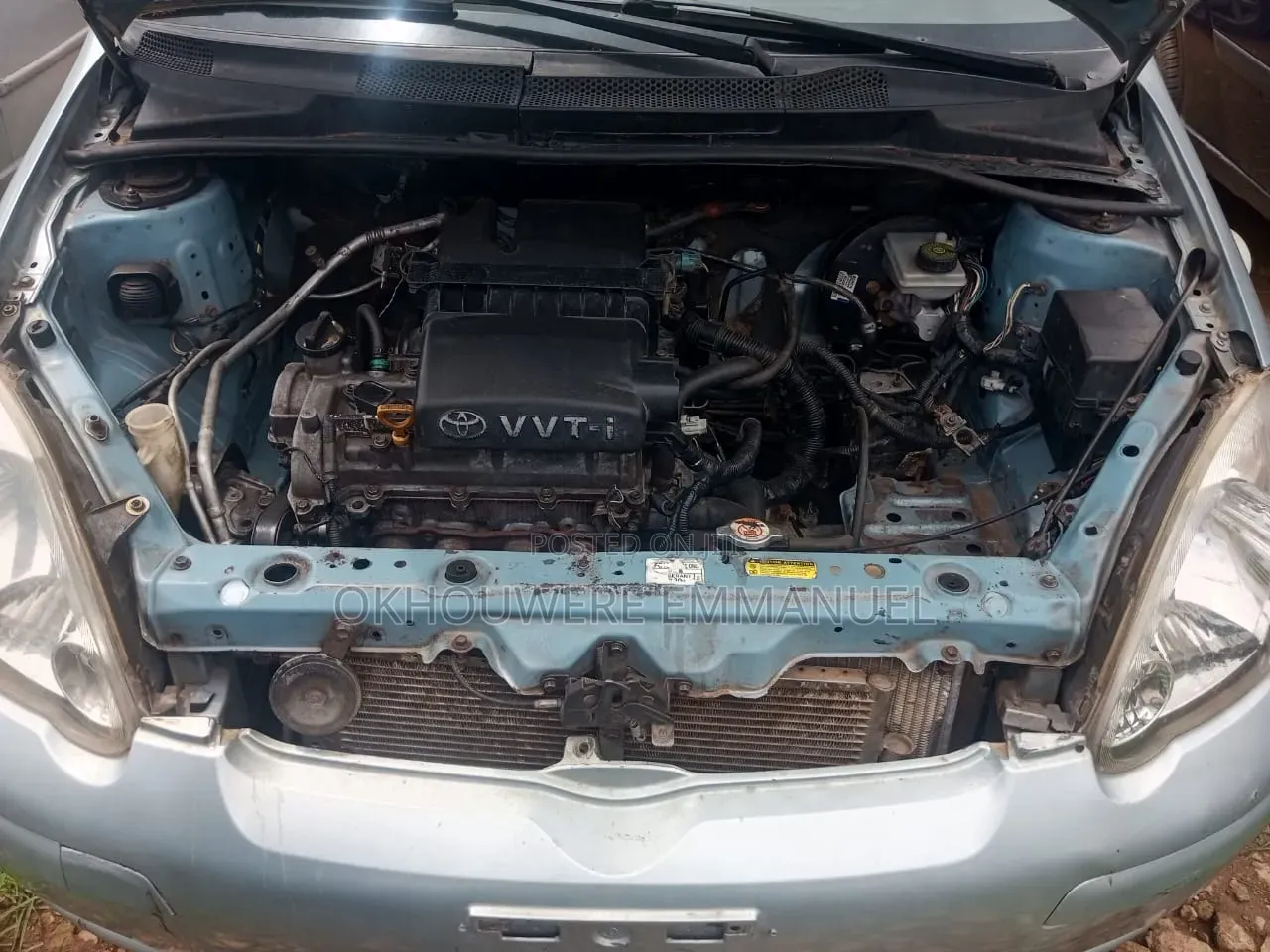 Toyota Yaris 2004 Silver