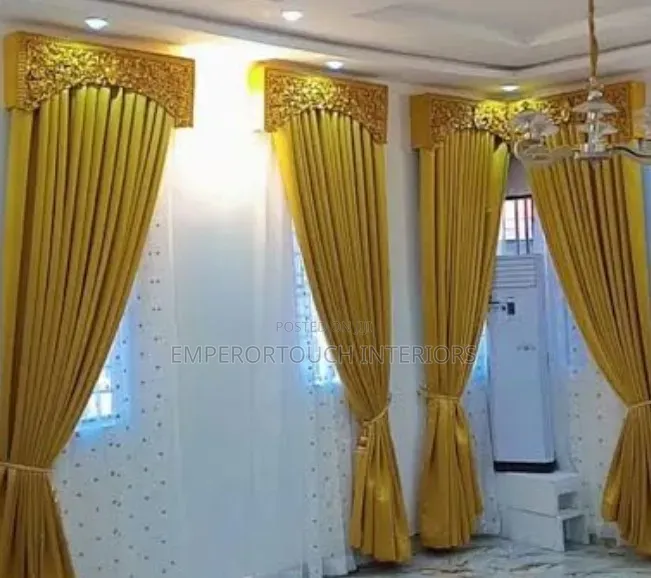 Curtain With Pelment for Luxury Homes