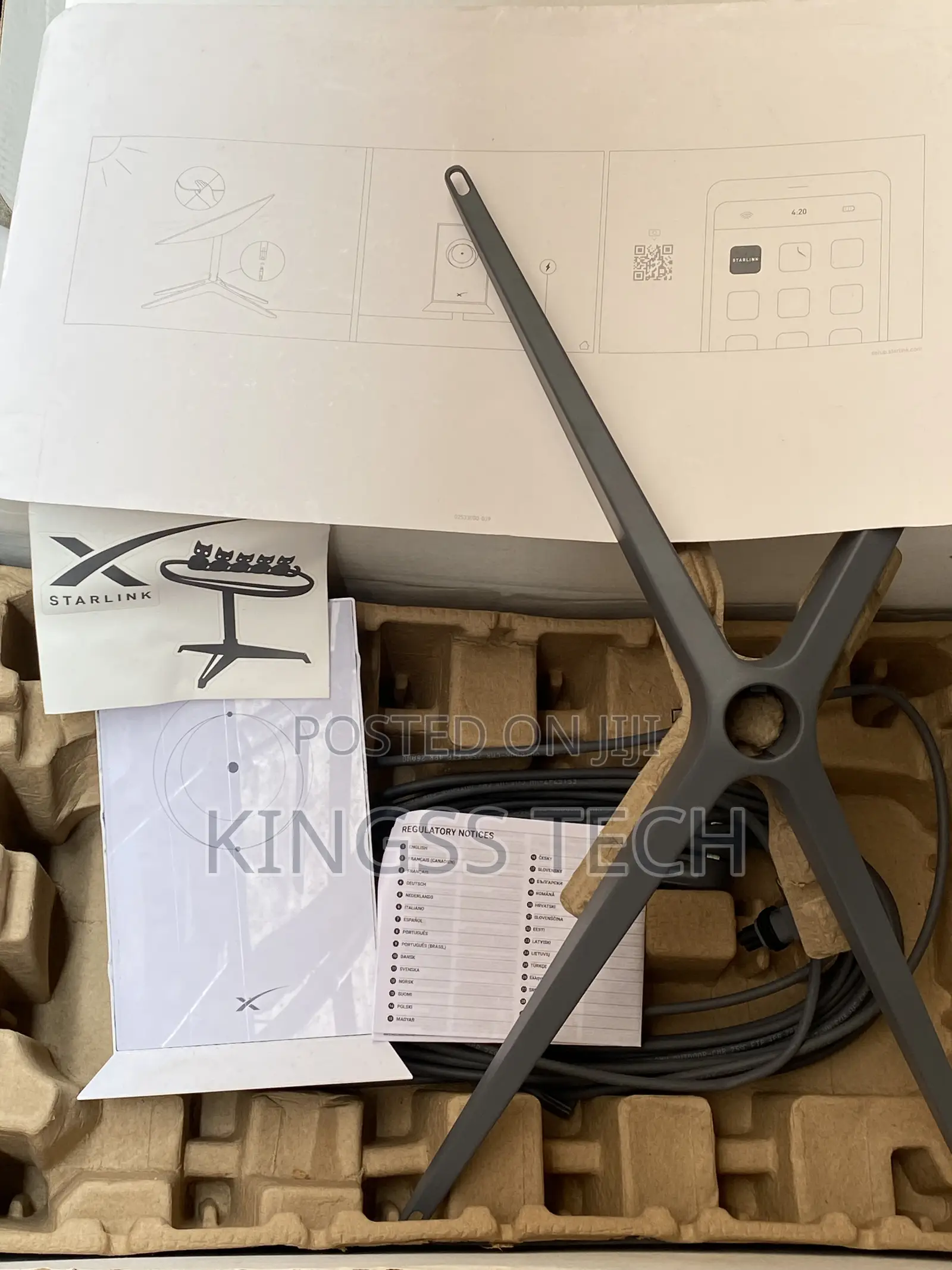 Starlink Gen 2 Satellite Kit With Router