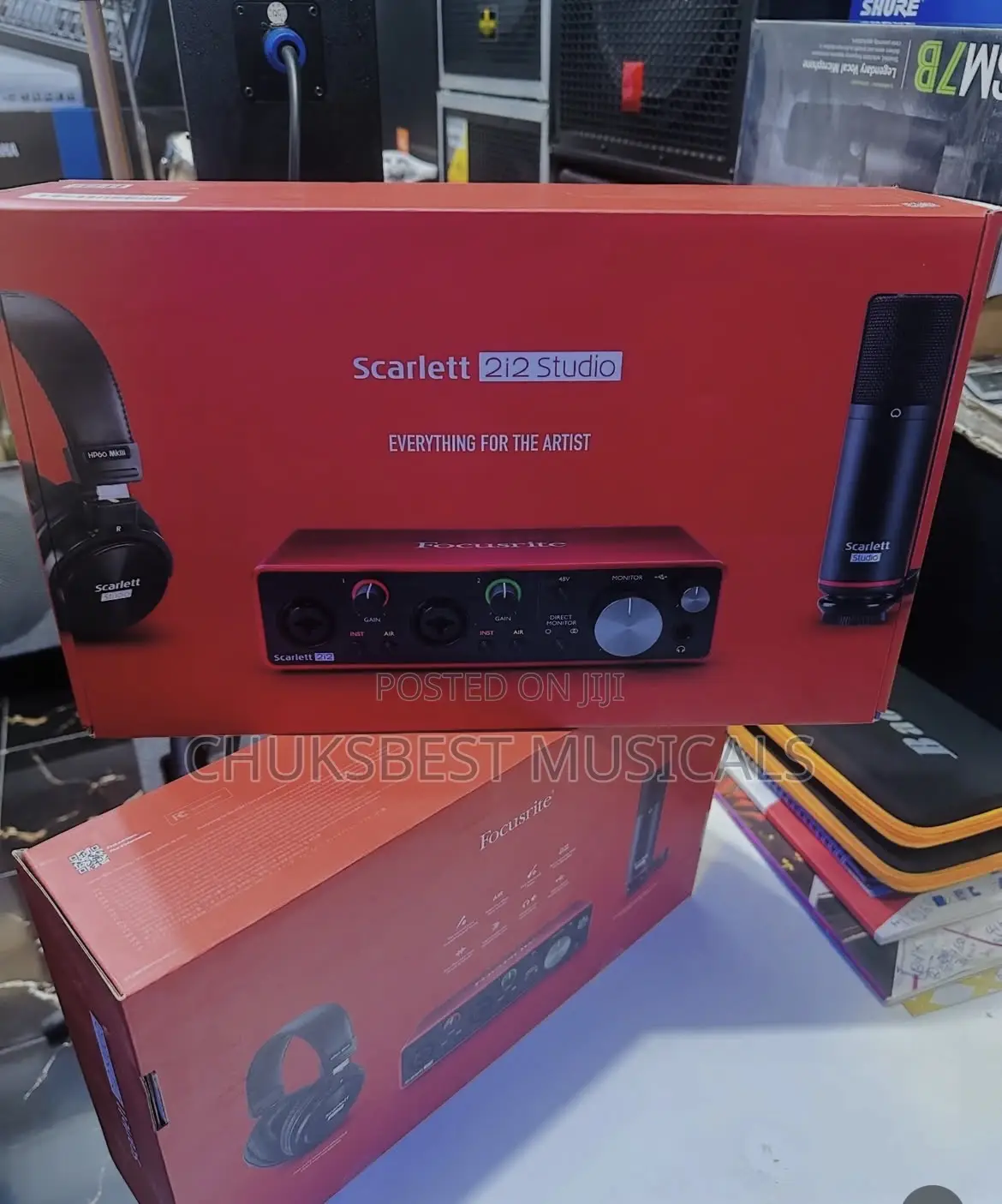 Focusrite Scarlett 2i2 Studio 3rd Generation USB Interface