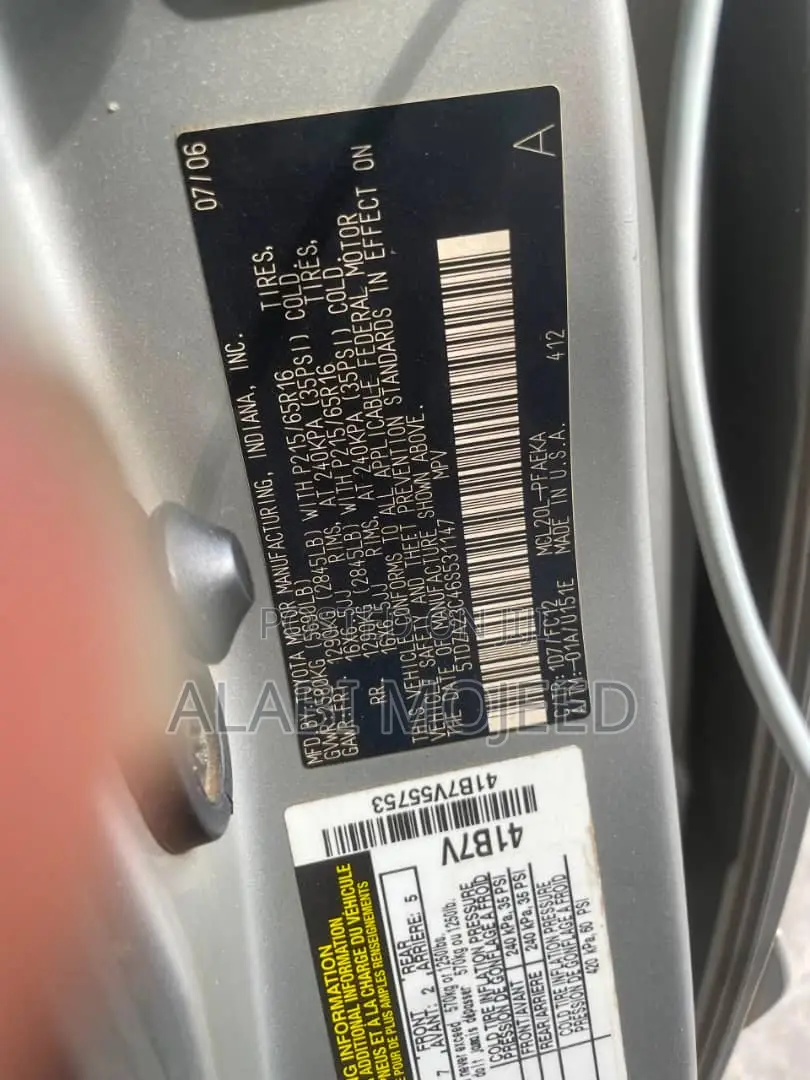 Toyota Sienna LE AWD 2006 Silver