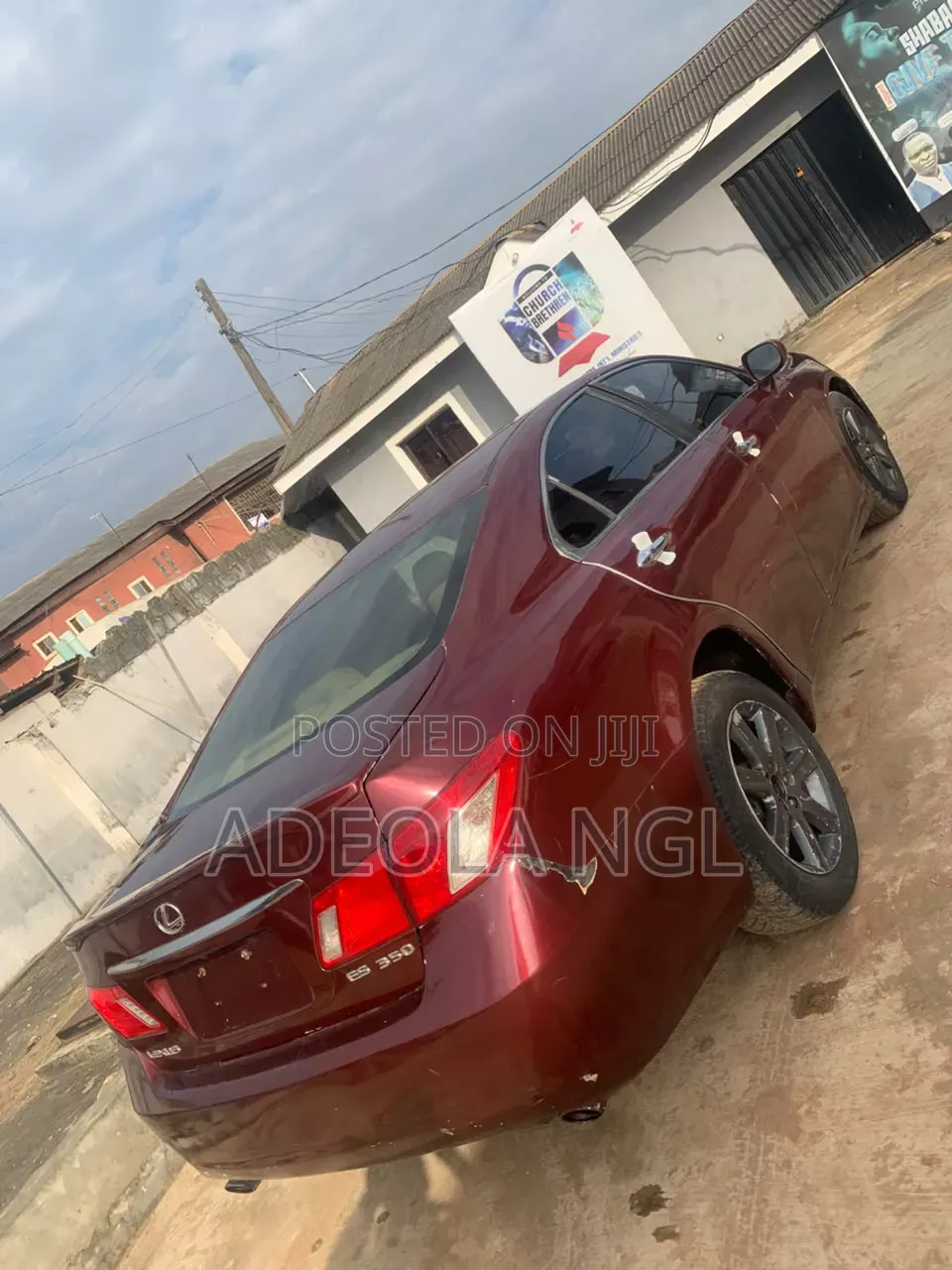 Lexus ES 350 2009 Red
