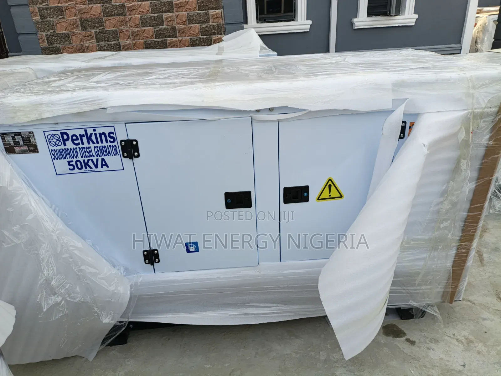 50kVA Perkins Silent Diesel Generator – Brand New
