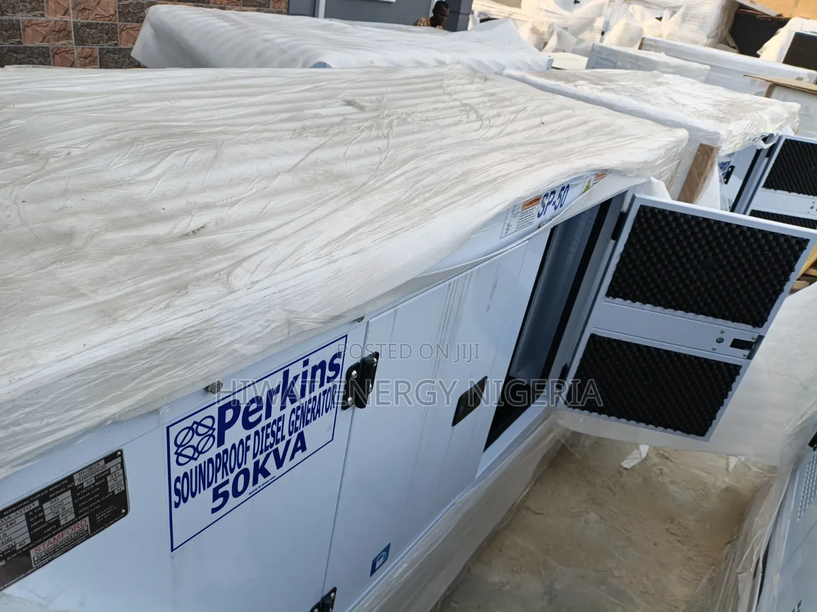 New 50kVA Soundproof Diesel Generator With Perkins Engine