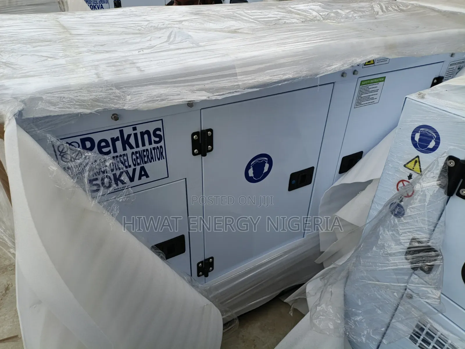 Fuel Efficient 50kVA Perkins Silent Generator