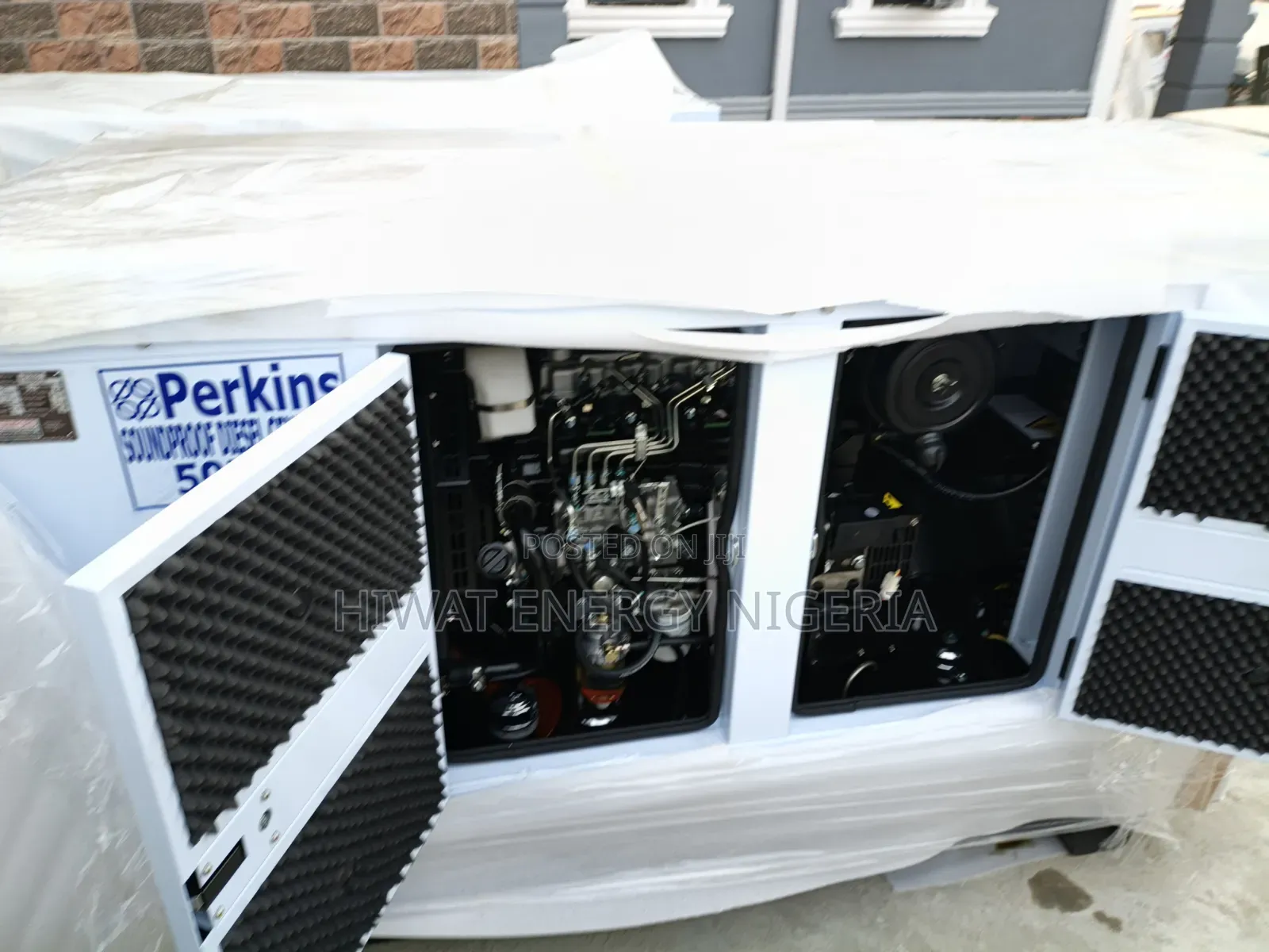 Reliable 50kVA Perkins Diesel Generator – Ready to Deliver