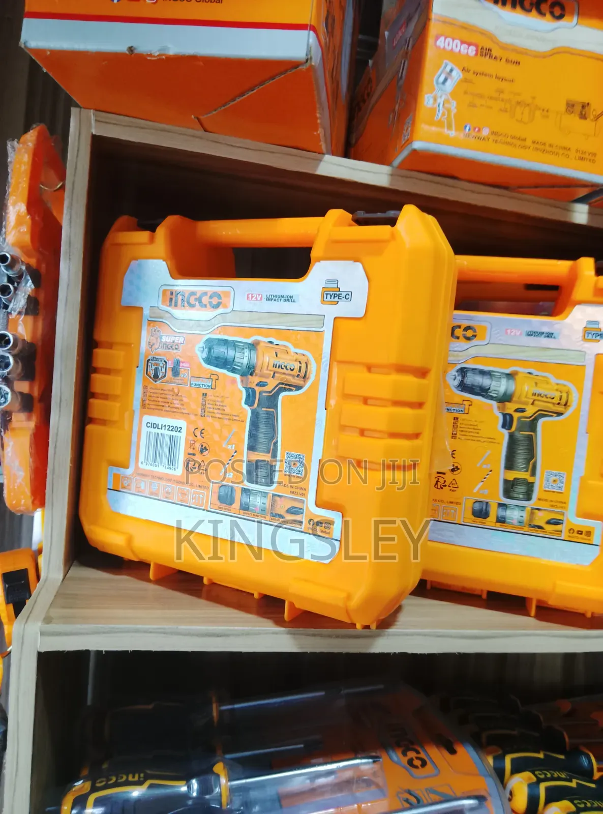 Ingco Lithium-Ion Cordless Impact Drill