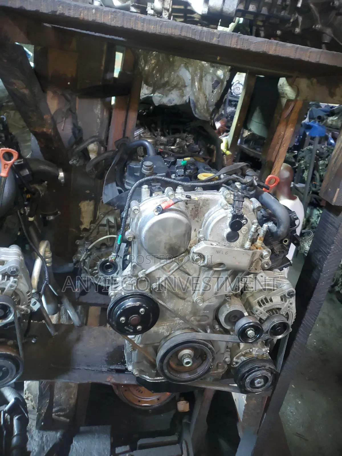 Complete Engine for Hyundai Santa Fe, Sonata, Sportage Etc 