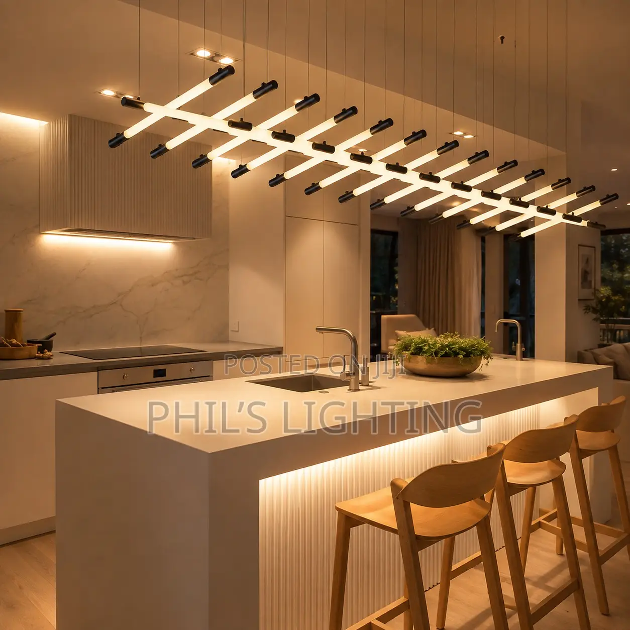 Italy Designer Creative Cross Pendant Lights