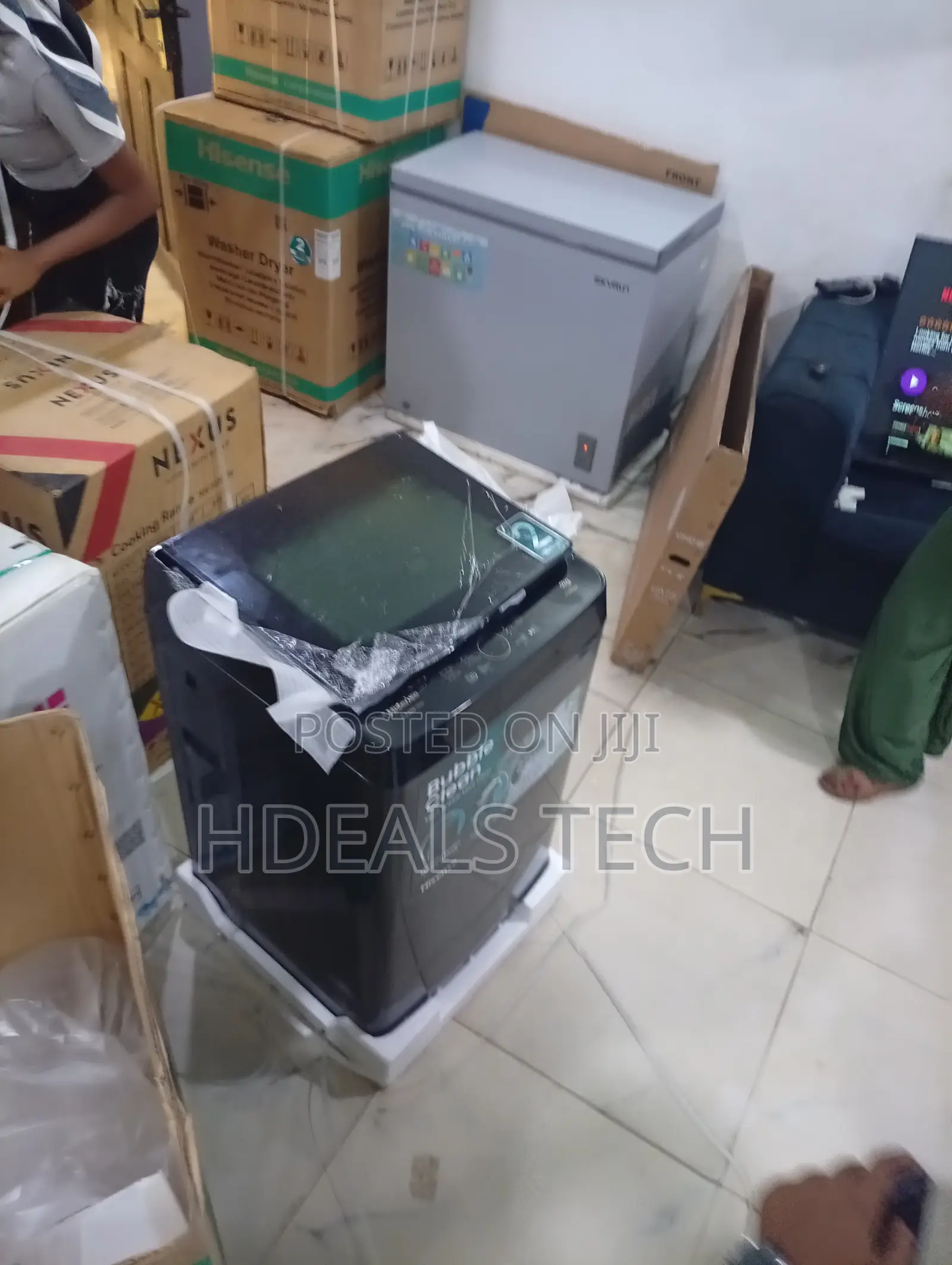 Hisense Washing Machine 9kg – Family-Sized Convenience