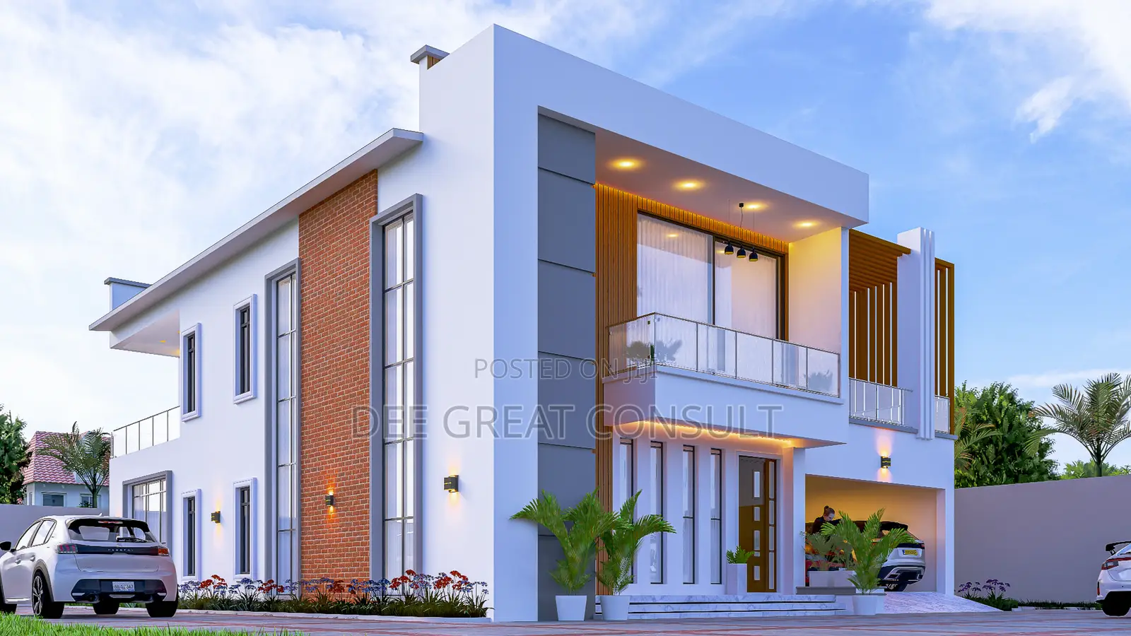 Architectural Design (5 Bedroom Duplex)