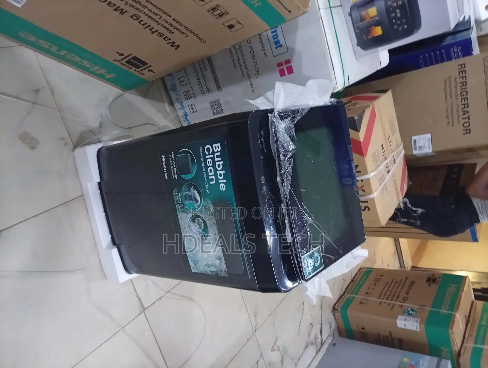 Hisense 9kg Washing Machine – Wash More in Less Time