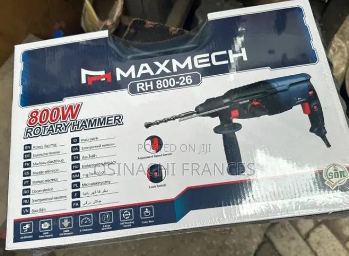 Maxmech Electric Rotary Hammer Drill 800