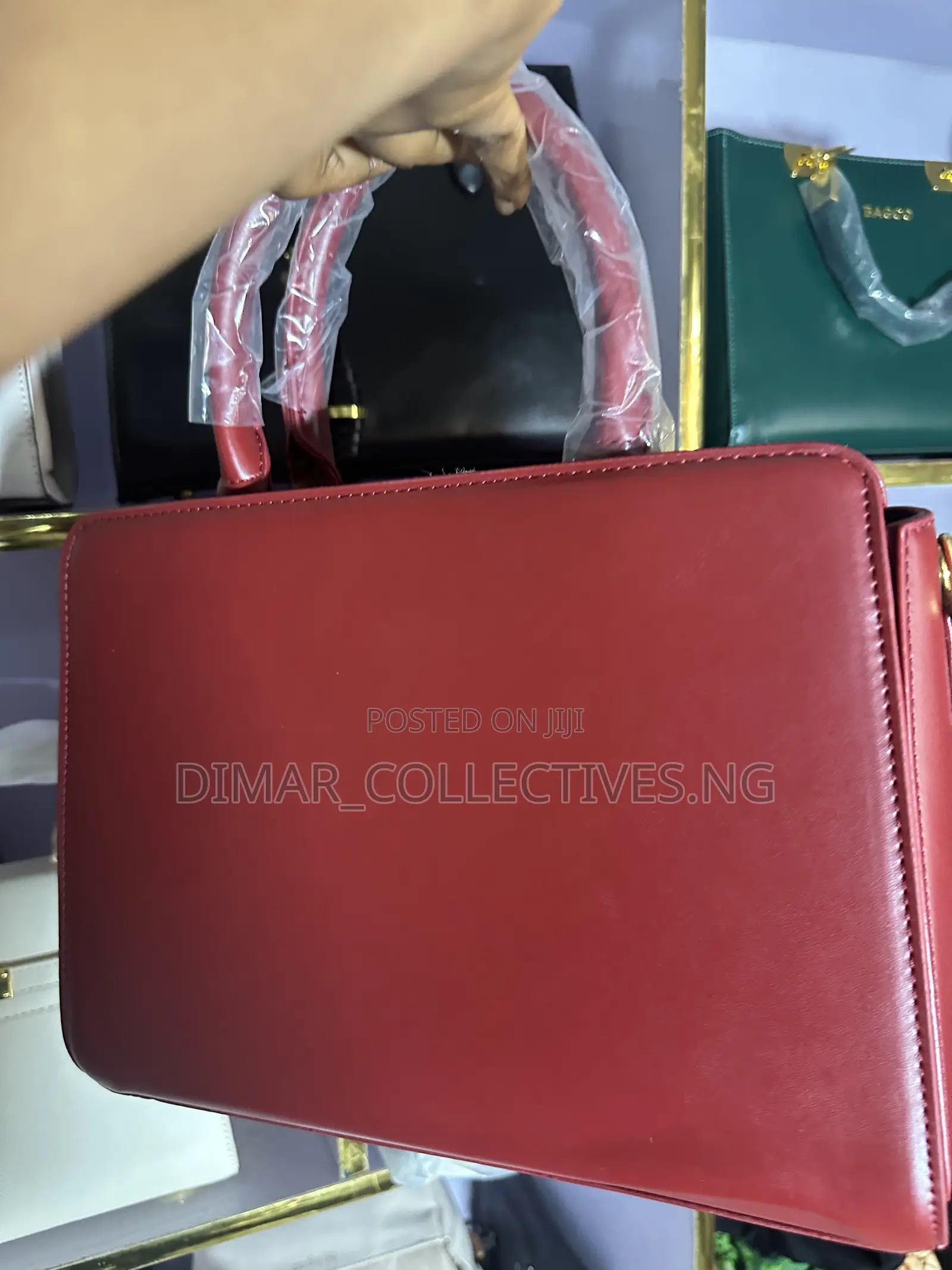 Big Red Fashion Handbag for Women