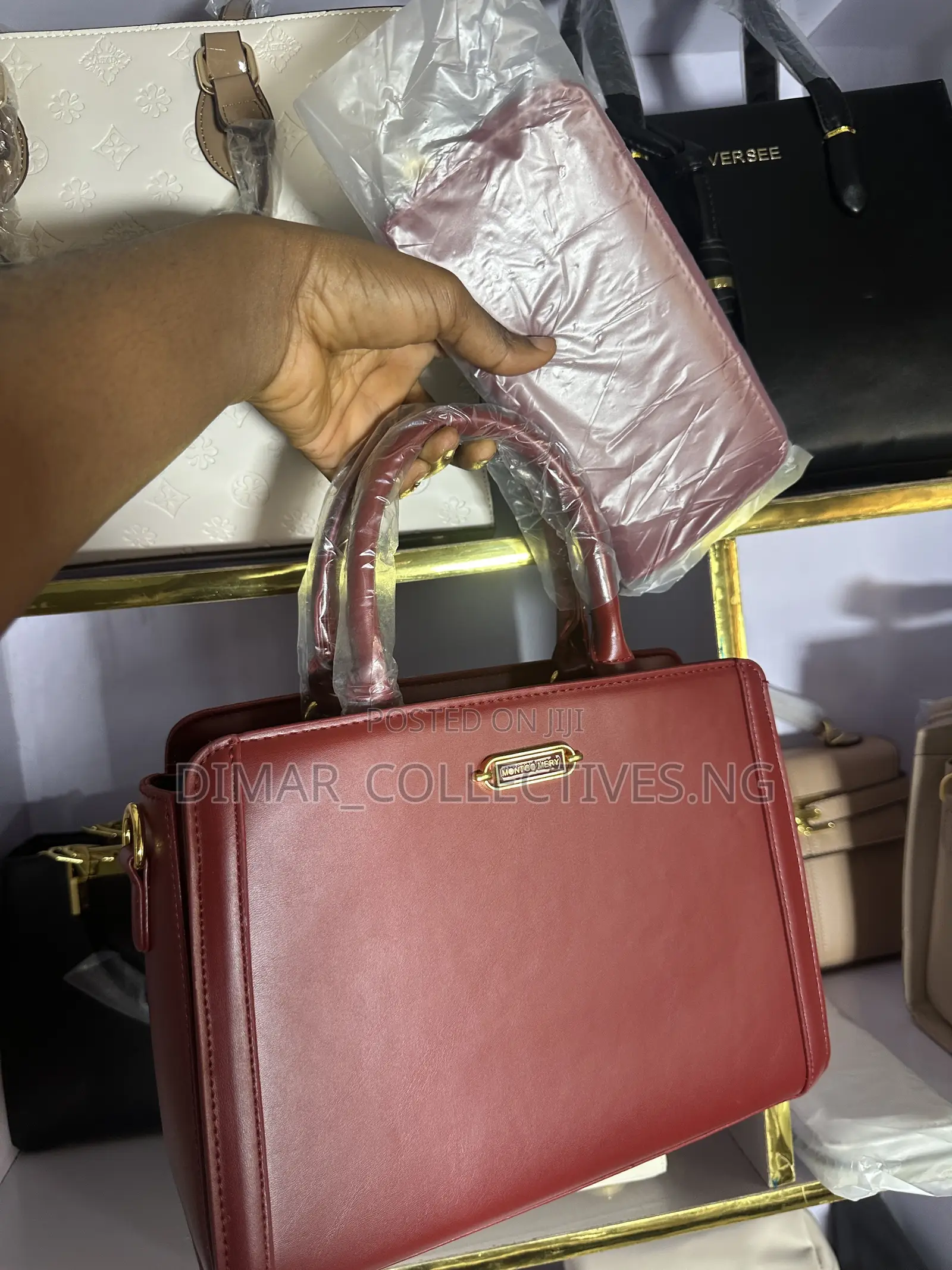 Big Red Fashion Handbag for Women