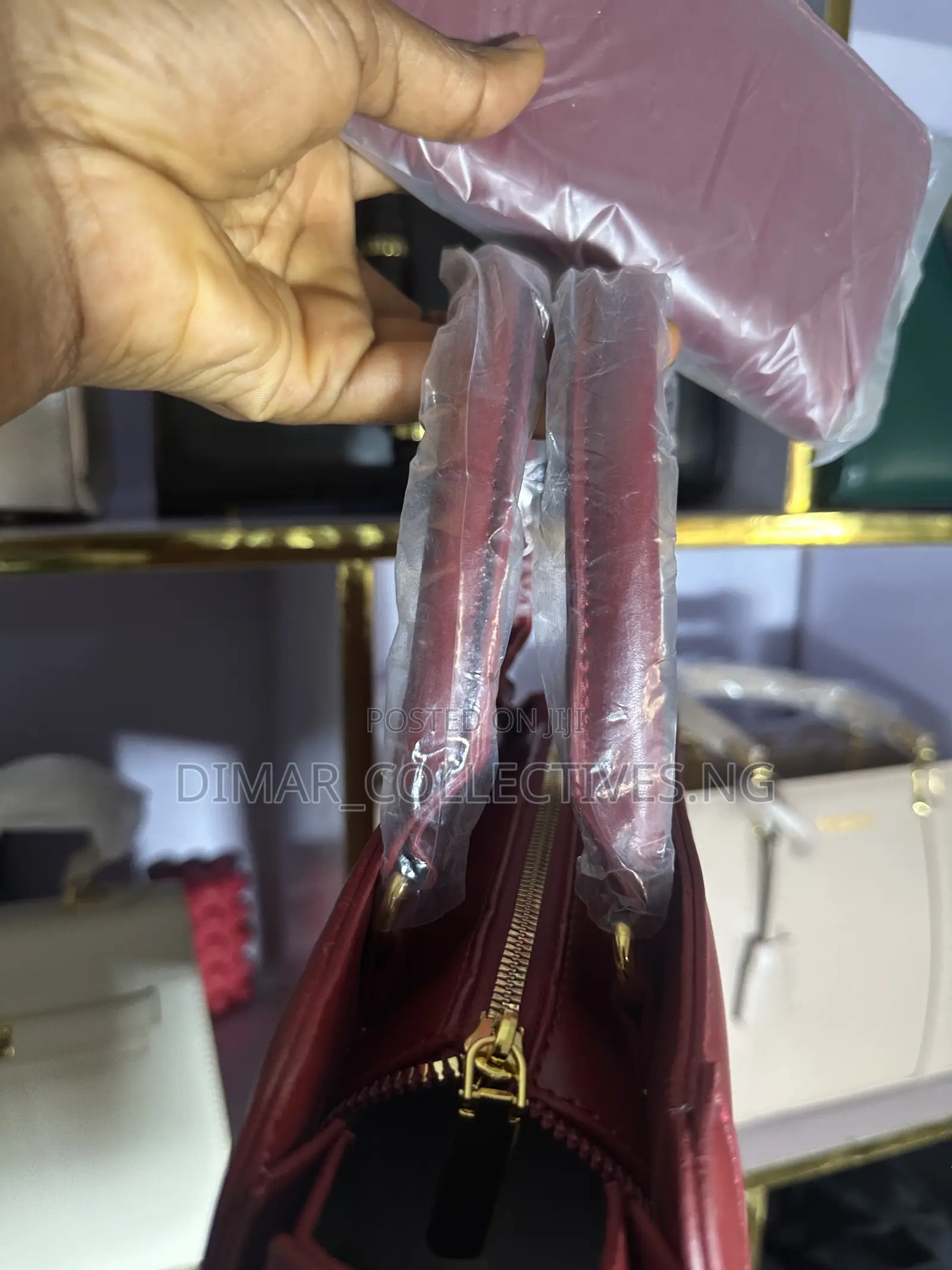 Big Red Fashion Handbag for Women