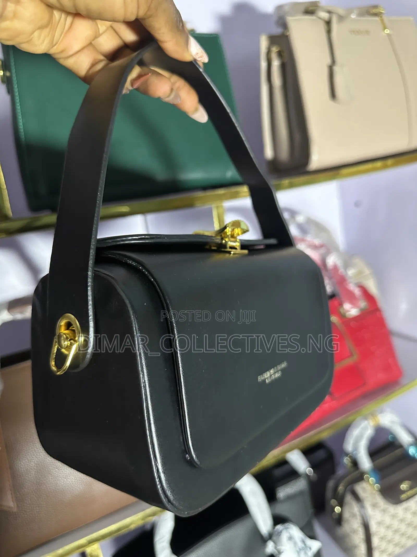 Ladies Black Fashion Mini Quality Handbag
