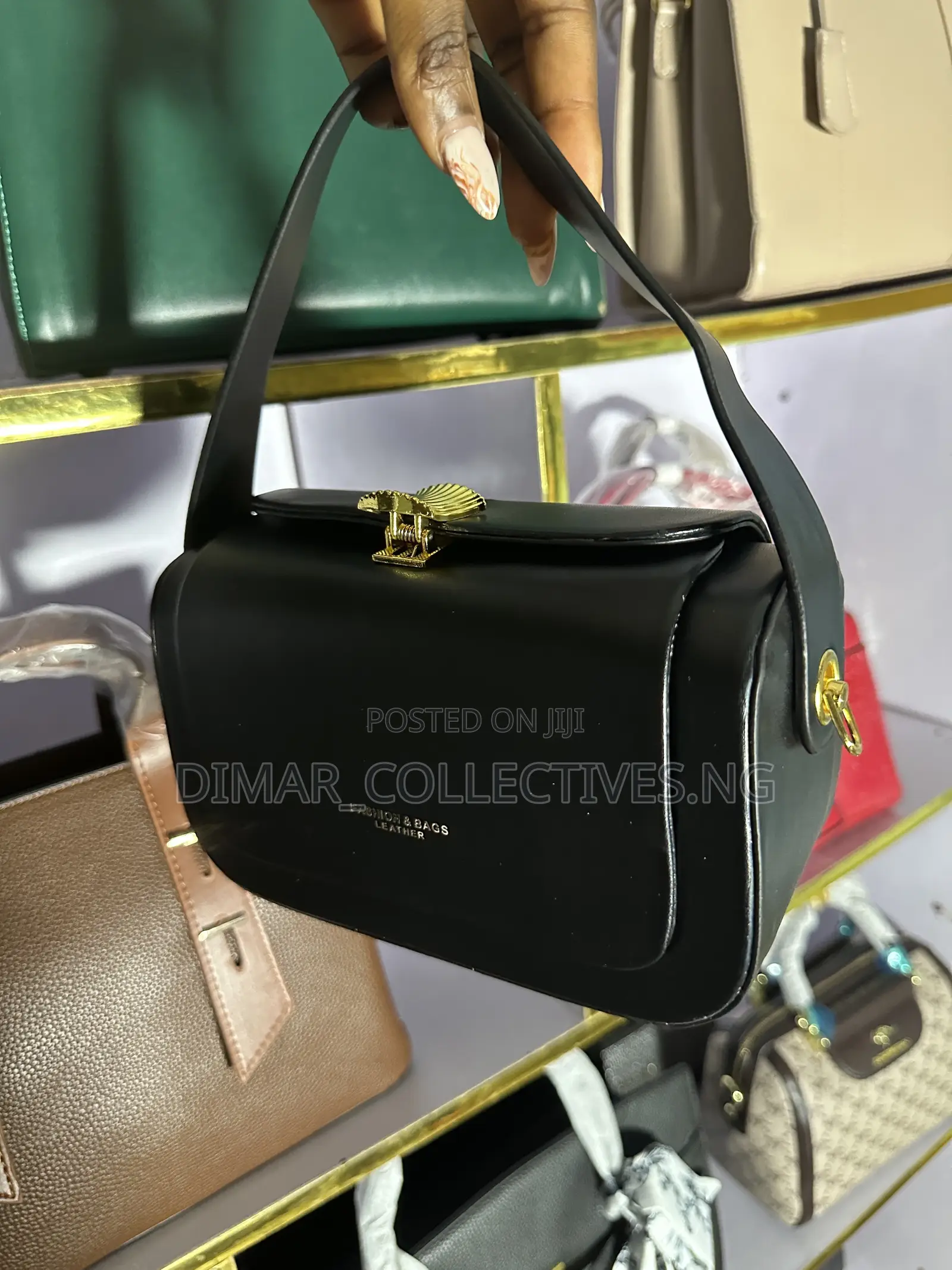 Ladies Black Fashion Mini Quality Handbag