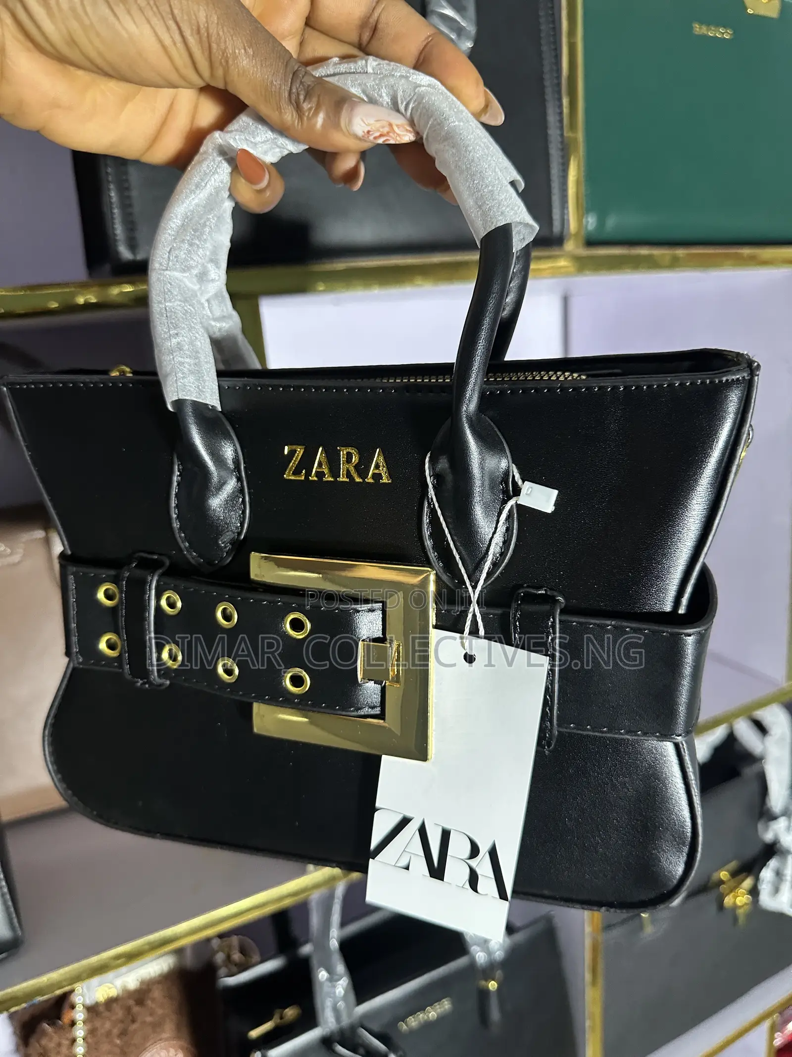 Black Zara Handbag for Ladies