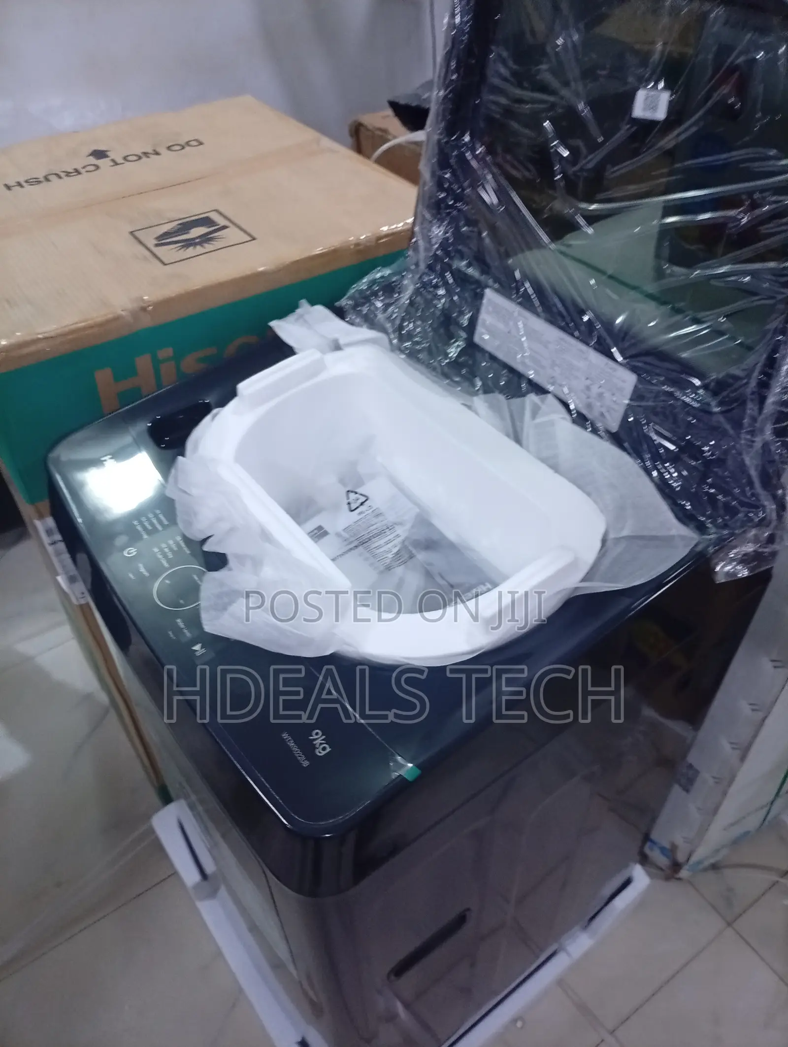 Hisense 9kg Front Load Washing Machine to Ease Stress
