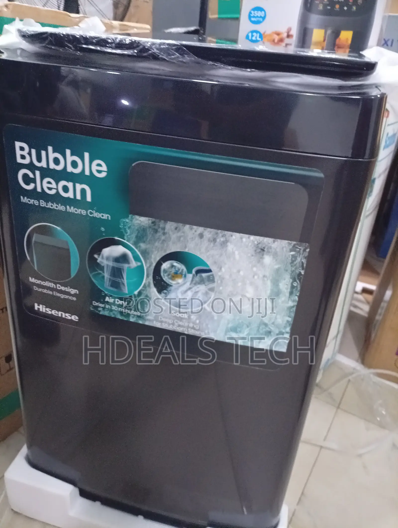 Hisense 9kg Front Load Washing Machine to Ease Stress